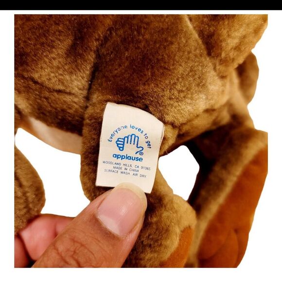 Tasmanian Devil Taz 9.5 inch plush doll Applause Looney Tunes Plush - Picture 5 of 6